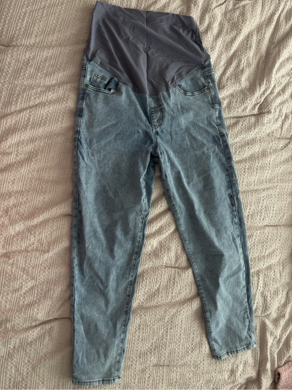 Maternity Denim Overband Jeans